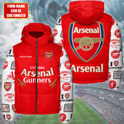 Arsenal Puffer Thermal Stand Collar Jacket QB241007