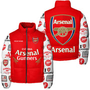 Arsenal Puffer Thermal Stand Collar Jacket QB241007