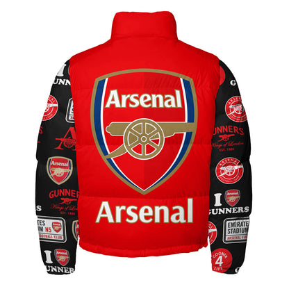 Arsenal Puffer Thermal Stand Collar Jacket QB241007