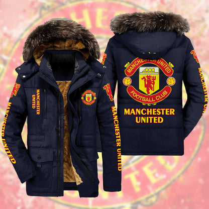 Manchester United Parka Winter Jacket S261004