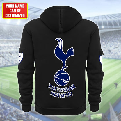 Personalized Tottenham Hotspur Zip-Hoodie Cotton Jacket Q291001
