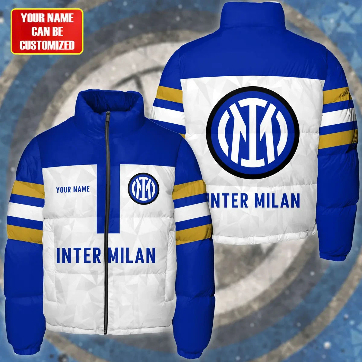 Inter Milan Puffer Thermal Stand Collar Jacket QB281003
