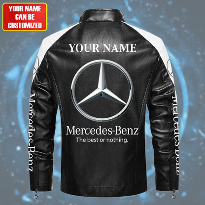 Personaziled Merc Leather Biker Jacket P281001