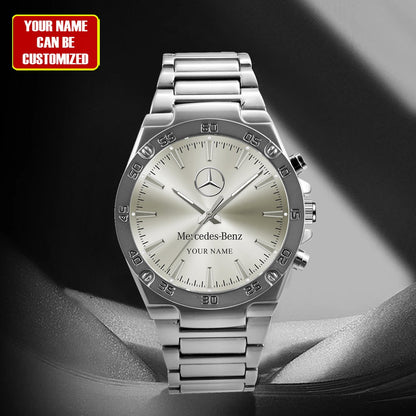Personalized Merc Luxury Dial Steel Watch P281004