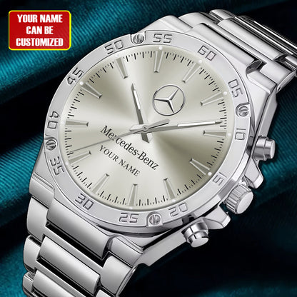 Personalized Merc Luxury Dial Steel Watch P281004