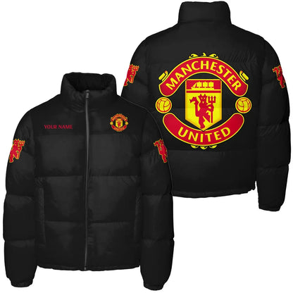 Manchester United FC Puffer Thermal Stand Collar Jacket P291001