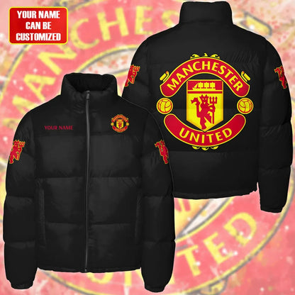 Manchester United FC Puffer Thermal Stand Collar Jacket P291001