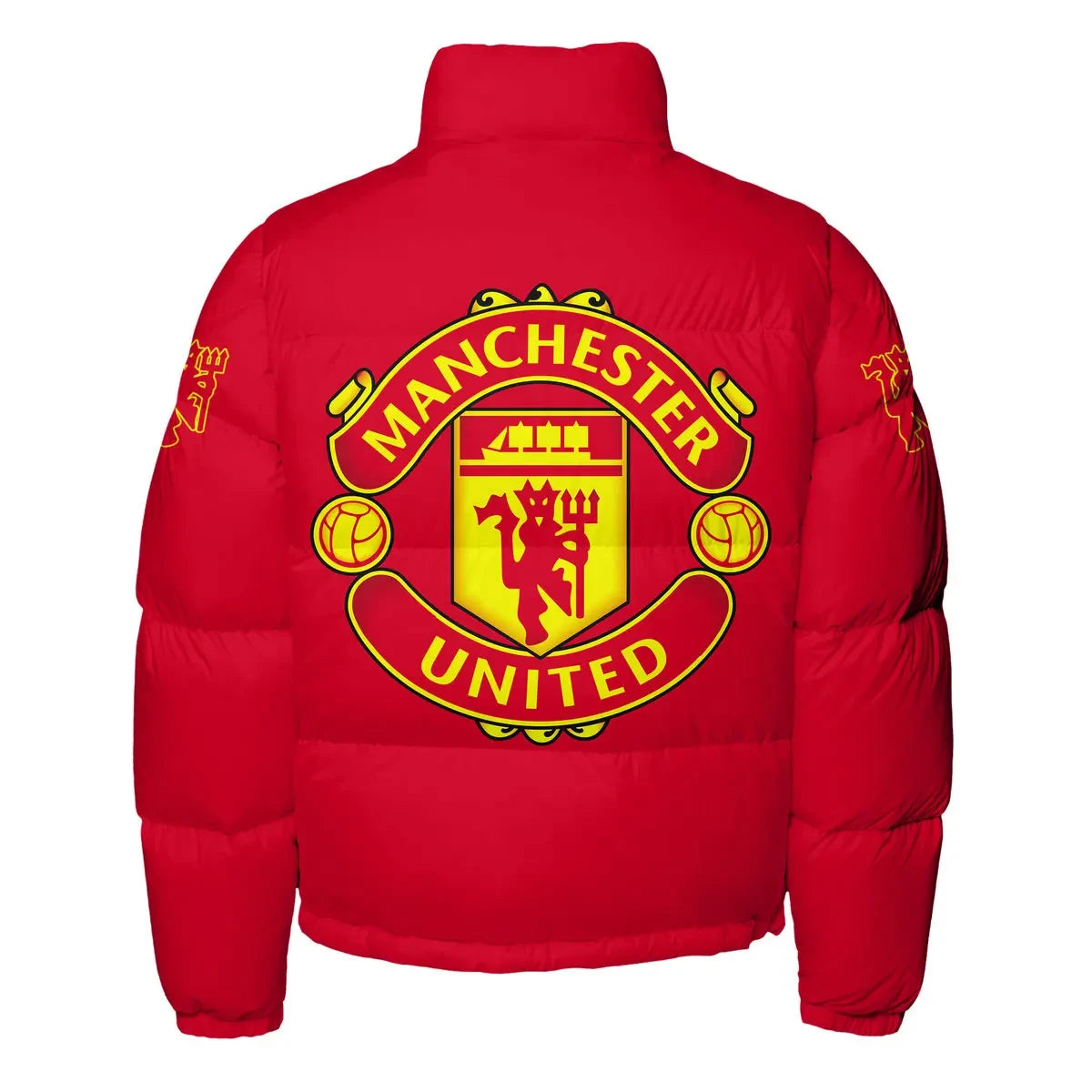 Manchester United FC Puffer Thermal Stand Collar Jacket P291001