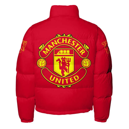 Manchester United FC Puffer Thermal Stand Collar Jacket P291001