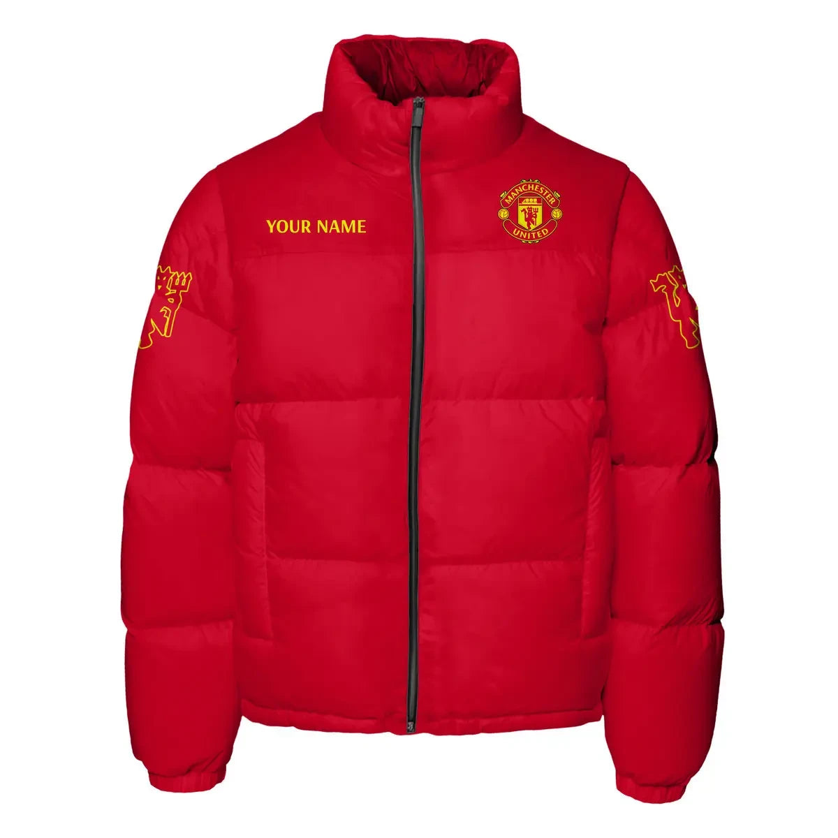 Manchester United FC Puffer Thermal Stand Collar Jacket P291001