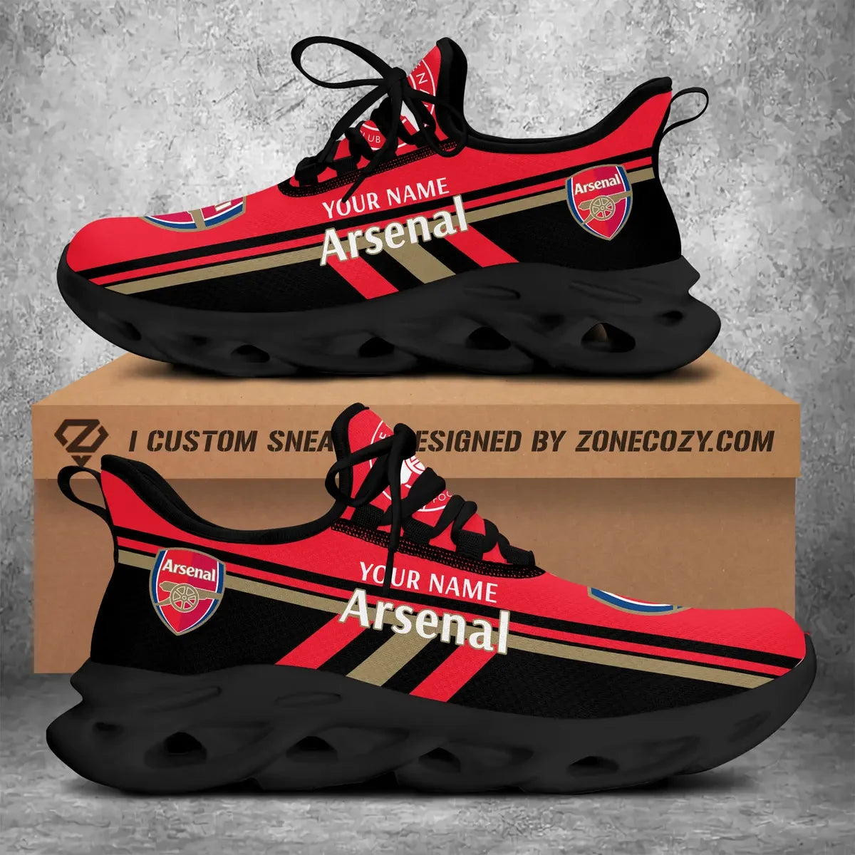 Personalized Arsenal Q2 Chunky Custom Sneaker Q301001