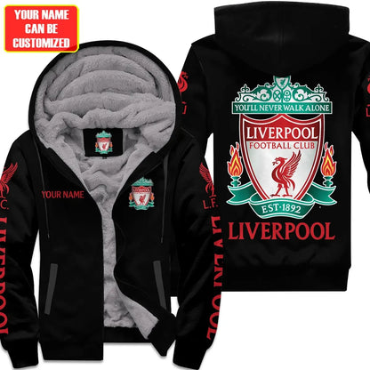 Personalized Liverpool Fleece 3D All Over Printed Unisex Shirt S301001