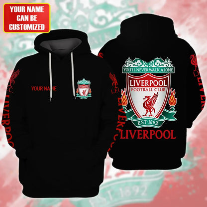 Personalized Liverpool Fleece 3D All Over Printed Unisex Shirt S301001