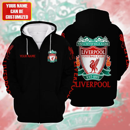 Personalized Liverpool Fleece 3D All Over Printed Unisex Shirt S301001