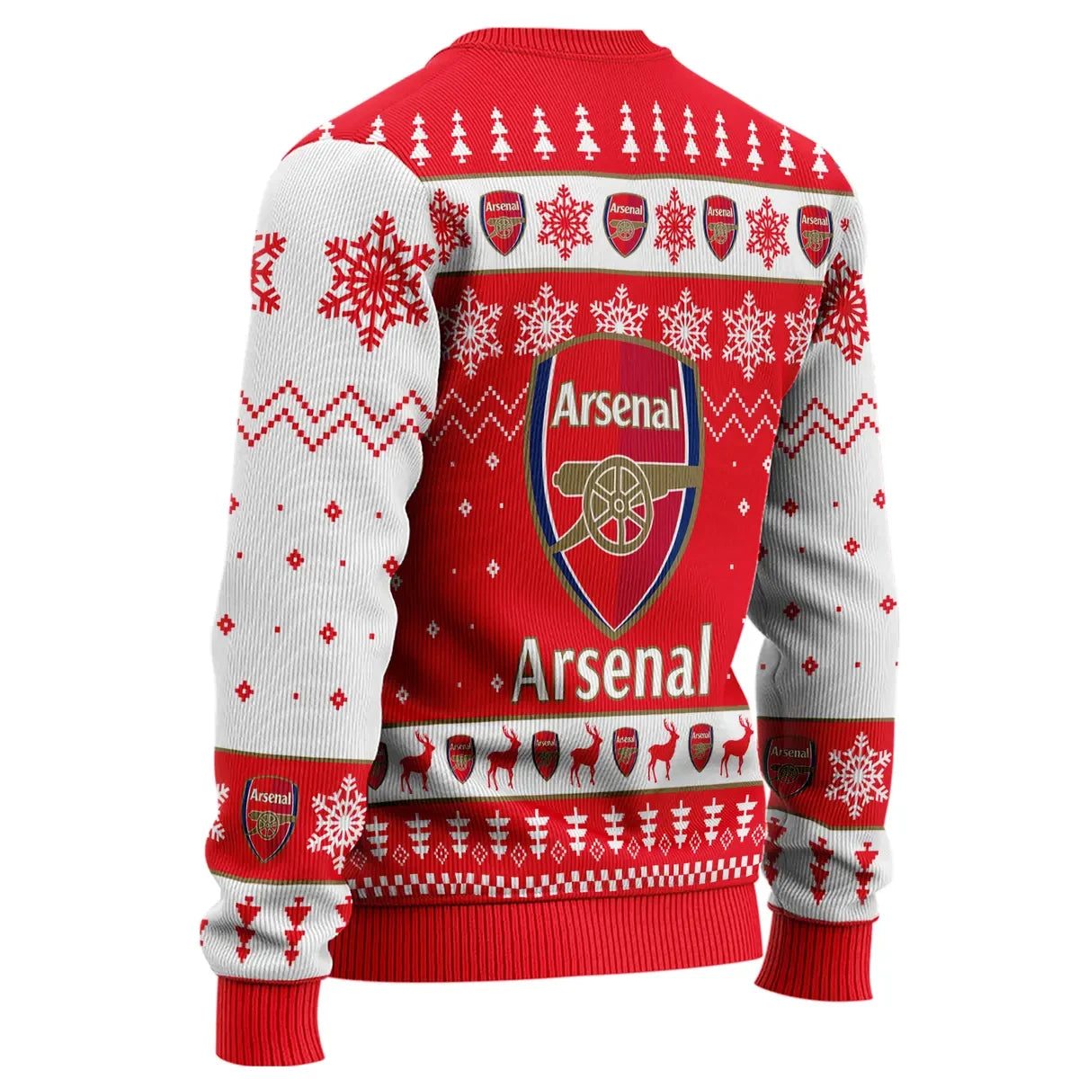 Arsenal Ugly Christmas Sweater , Unisex Wool Sweater QB311003