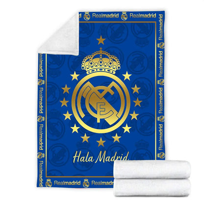 Real Madrid 3D Fleece Blanket S311003
