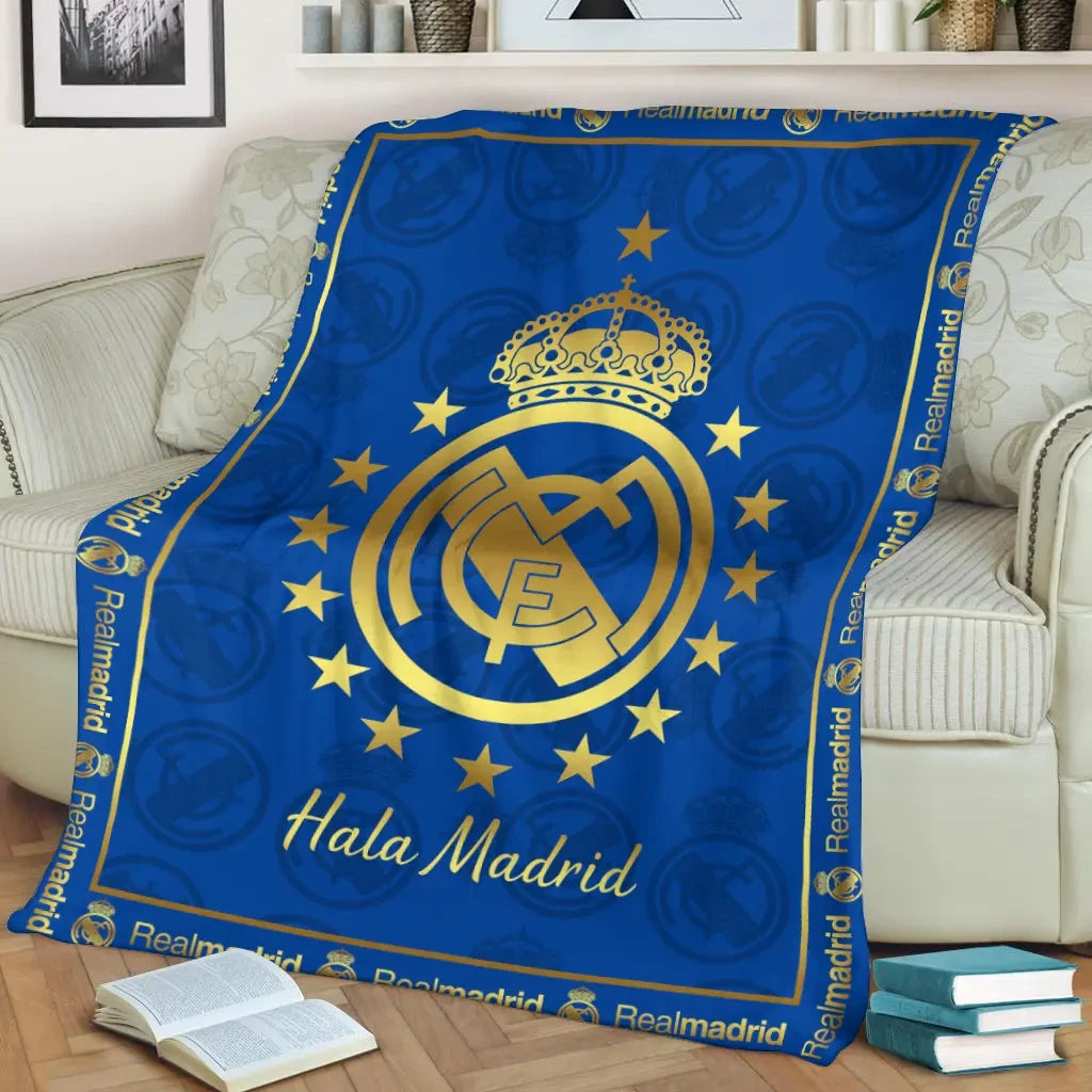 Real Madrid 3D Fleece Blanket S311003