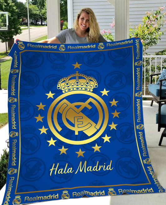 Real Madrid 3D Fleece Blanket S311003