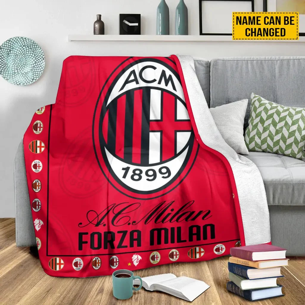 AC Milan 3D Fleece Blanket Q311002