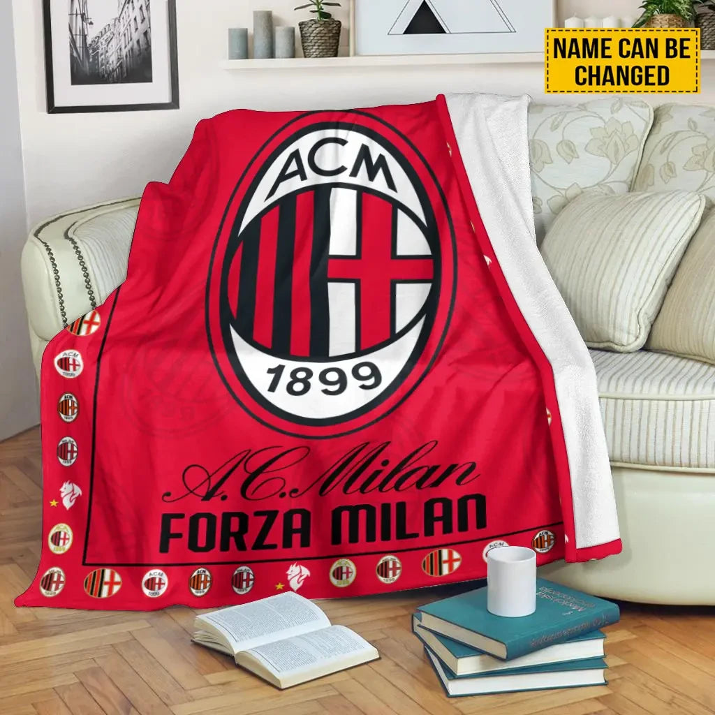 AC Milan 3D Fleece Blanket Q311002