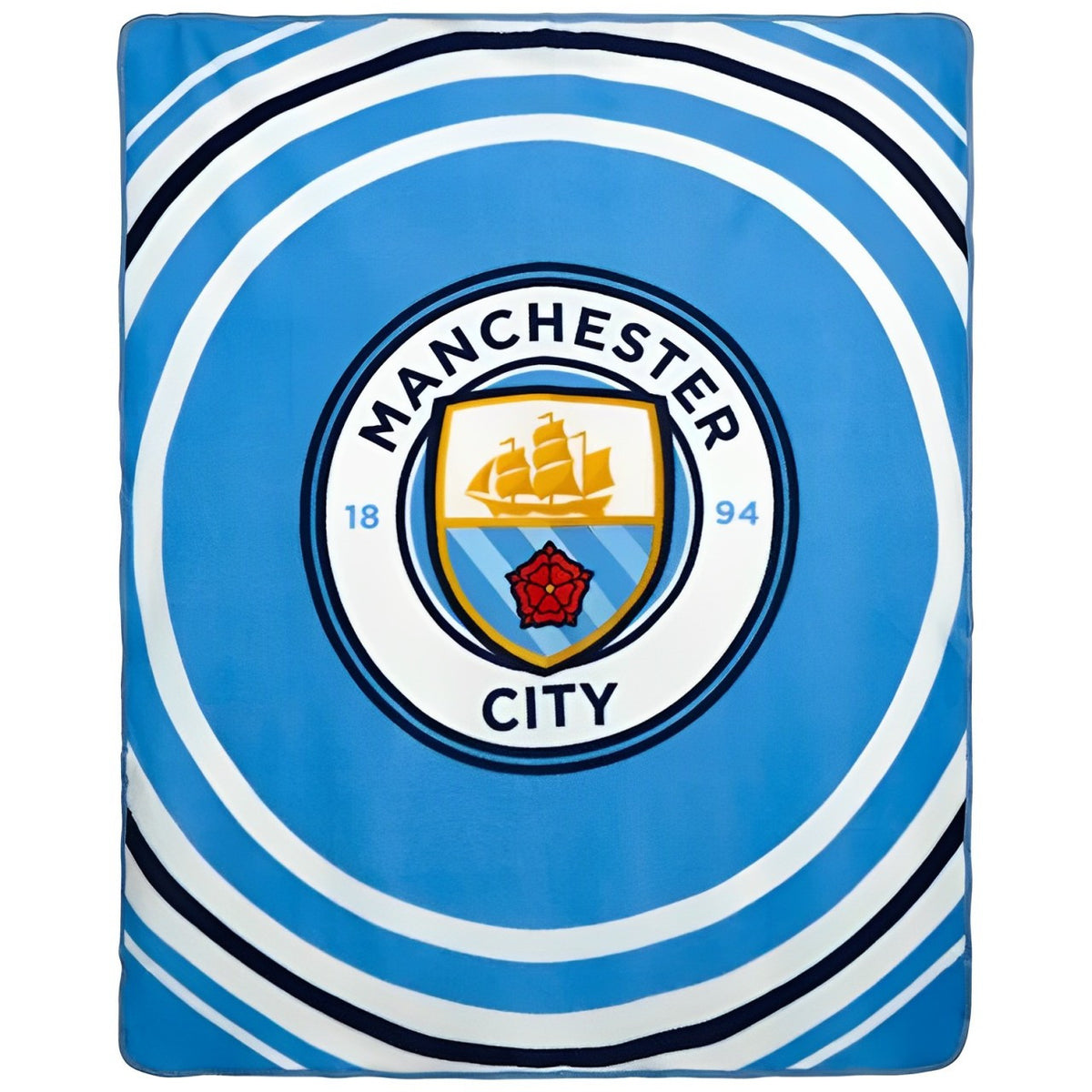Manchester City 3D Fleece Blanket V2