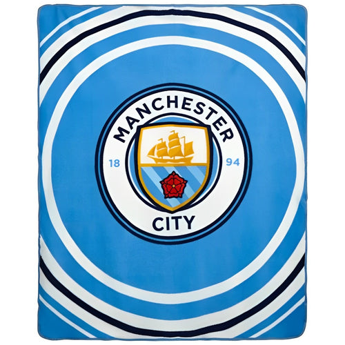 Manchester City 3D Fleece Blanket V2