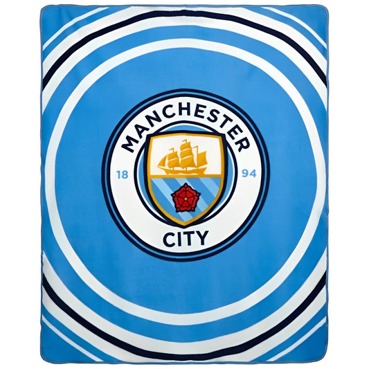 Manchester City 3D Fleece Blanket V2