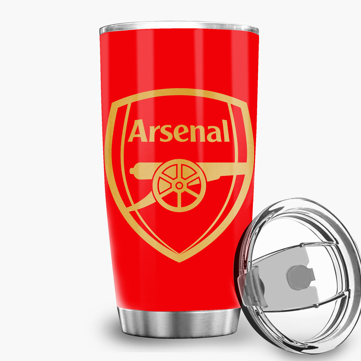 Personalized Name Arsenal Stainless Tumbler 20oz 30oz Cup QB261001