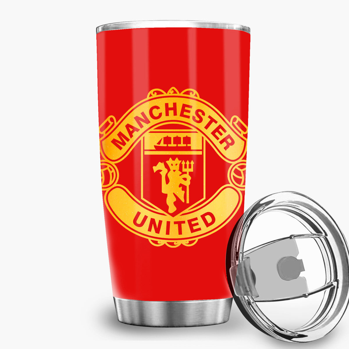Personalized Name Manchester United Stainless Tumbler 20oz 30oz Cup QB261002