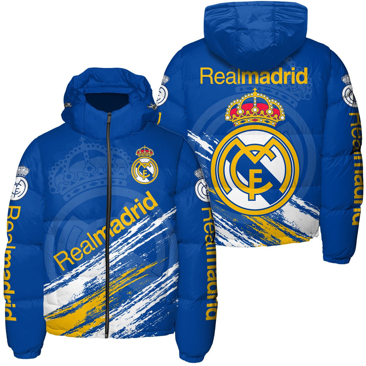 Real Madrid Puffer Thermal Stand Collar Jacket V1 QB311008