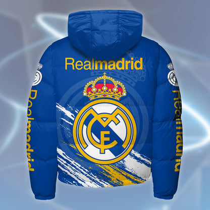 Real Madrid Puffer Thermal Stand Collar Jacket V1 QB311008