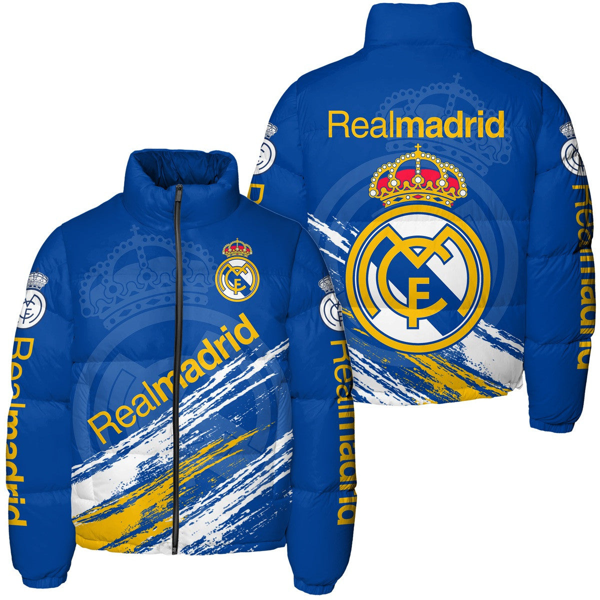 Real Madrid Puffer Thermal Stand Collar Jacket V1 QB311008