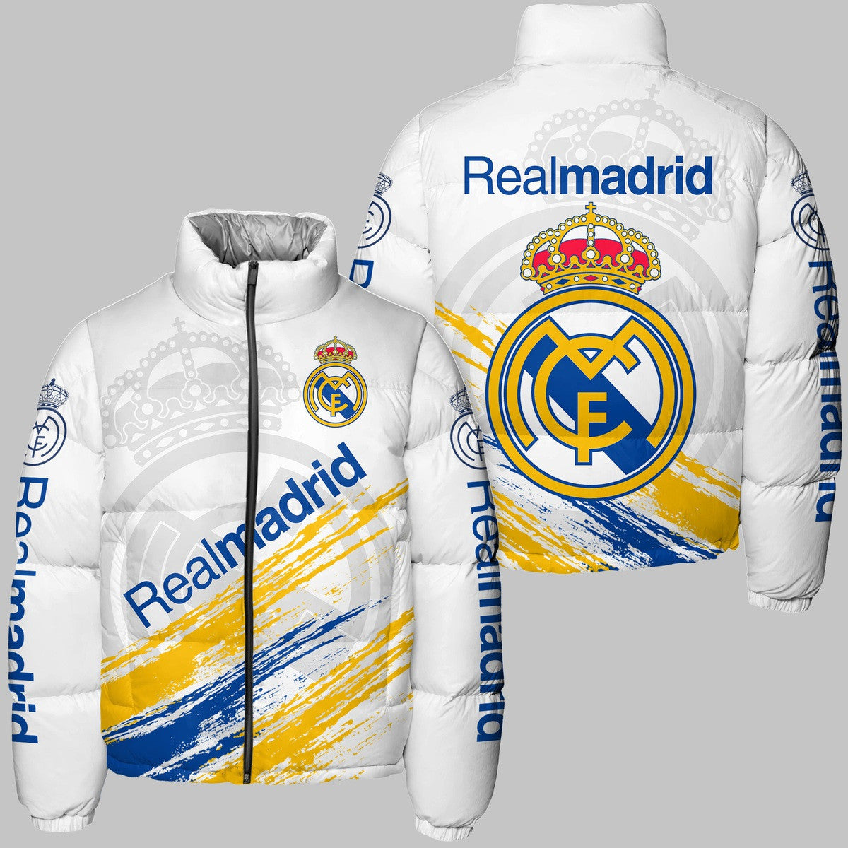 Real Madrid Puffer Thermal Stand Collar Jacket V2 QB311008