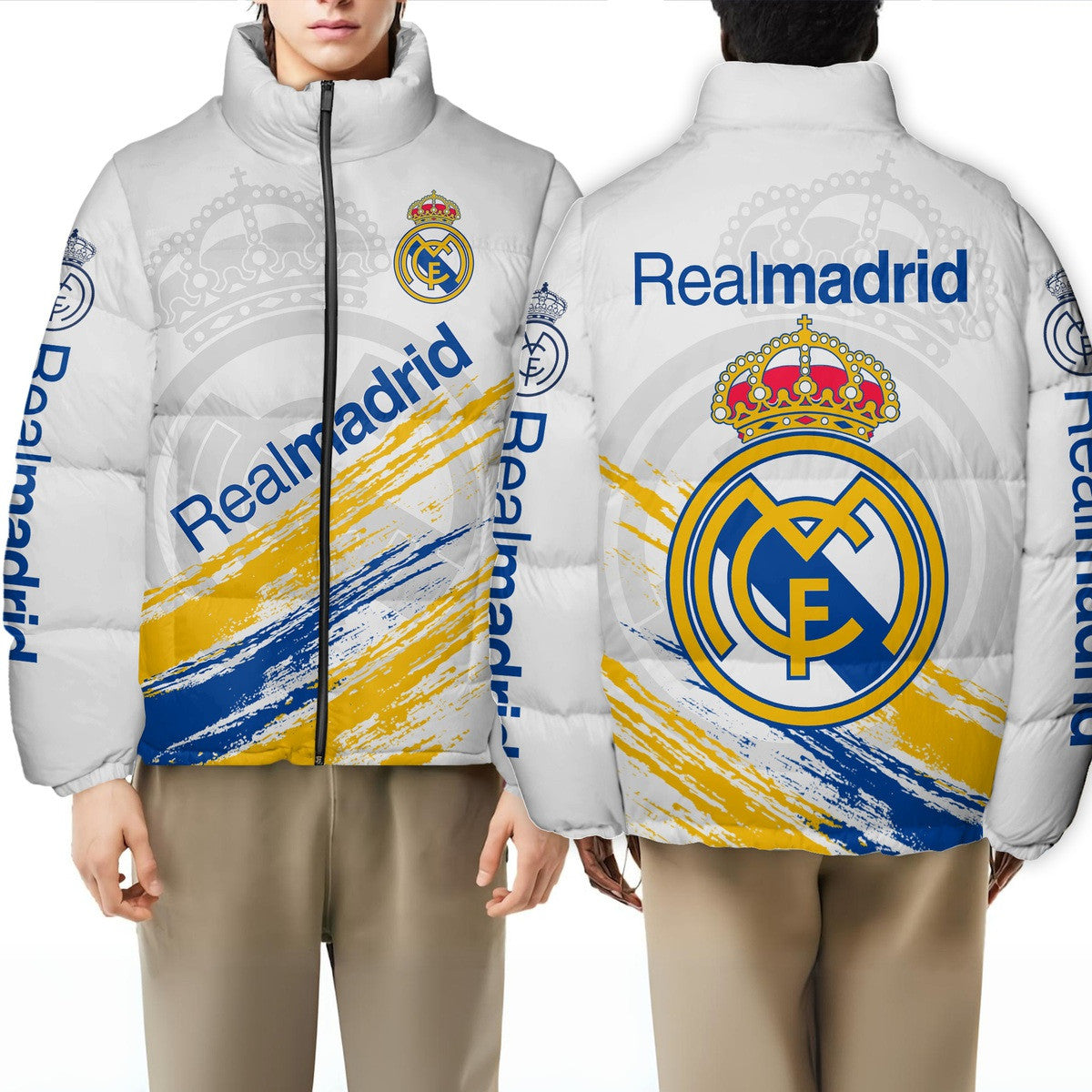 Real Madrid Puffer Thermal Stand Collar Jacket V2 QB311008