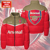 Arsenal Puffer Thermal Stand Collar Jacket QB011101