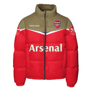 Arsenal Puffer Thermal Stand Collar Jacket QB011101