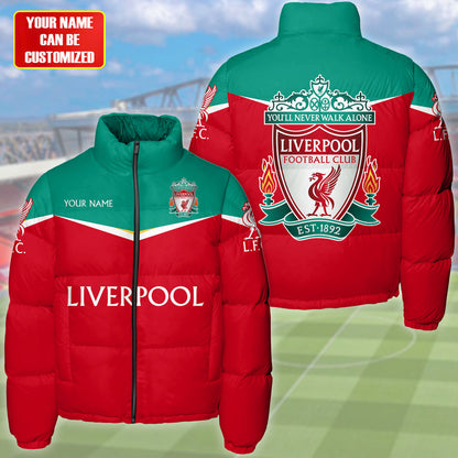 Liverpool Puffer Thermal Stand Collar Jacket QB011102