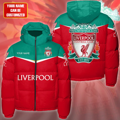 Liverpool Puffer Thermal Stand Collar Jacket QB011102