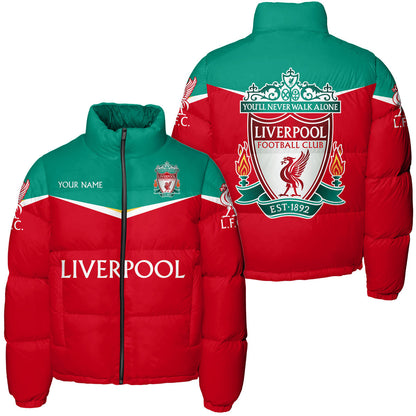 Liverpool Puffer Thermal Stand Collar Jacket QB011102