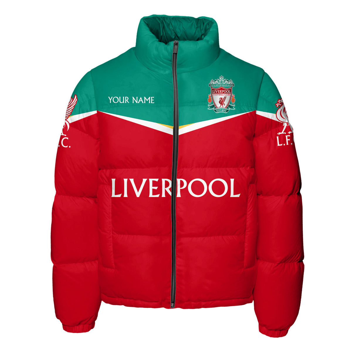 Liverpool Puffer Thermal Stand Collar Jacket QB011102