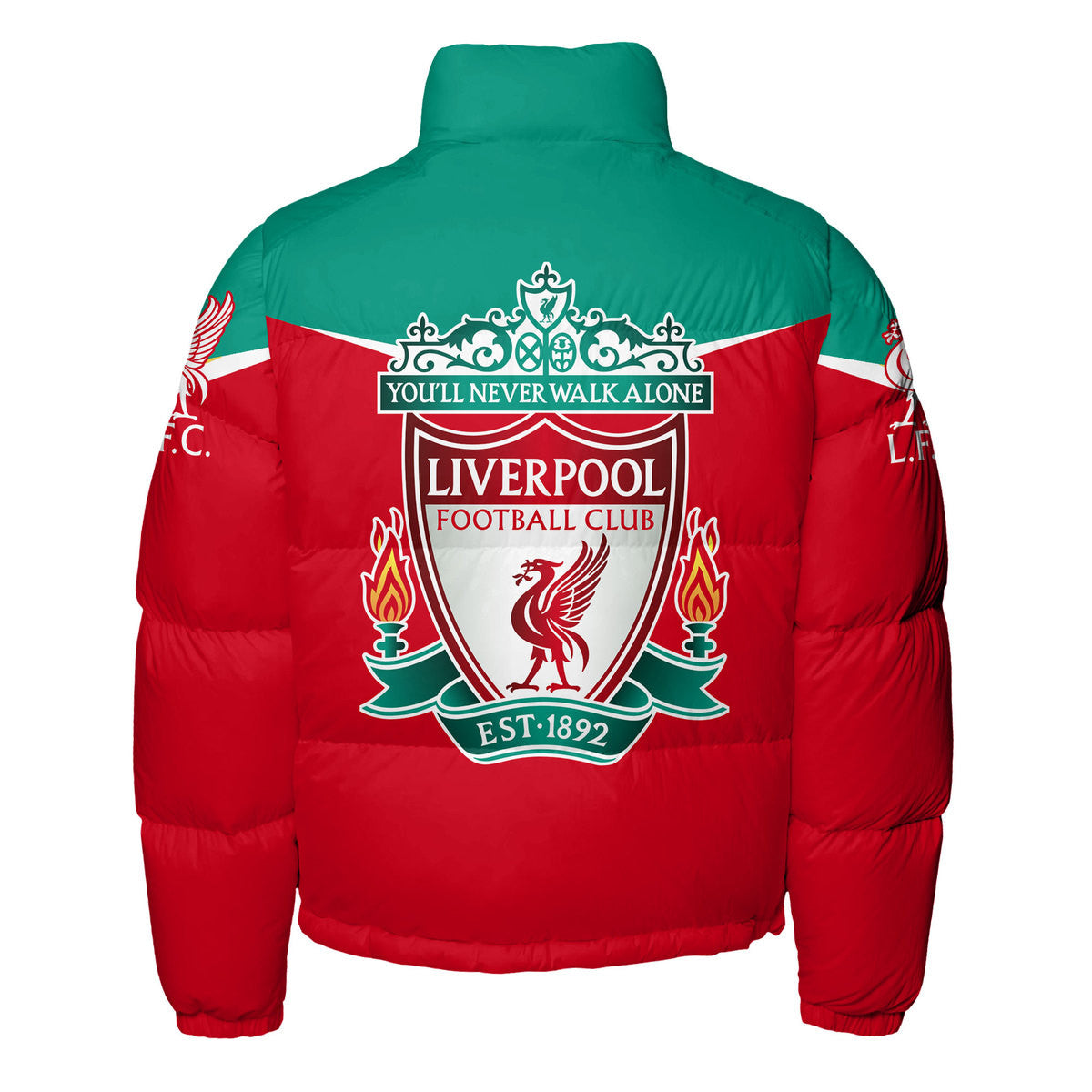 Liverpool Puffer Thermal Stand Collar Jacket QB011102