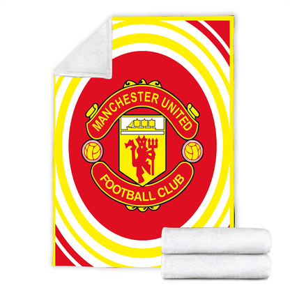 Manchester United 3D Fleece Blanket V2 S011105
