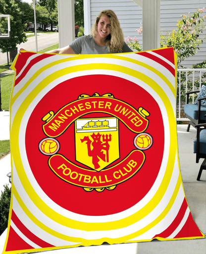Manchester United 3D Fleece Blanket V2 S011105