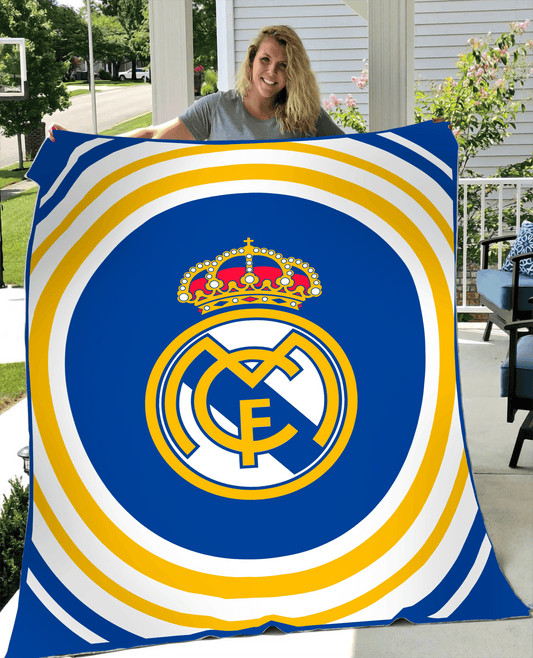 Real Madrid 3D Fleece Blanket V2 S011106