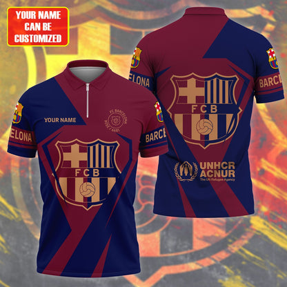 Personalized Barca 3D Full Printing Set , Barca Zip Polo, Shirt , Hoodie , Short , Polo ,hawaii QB021103