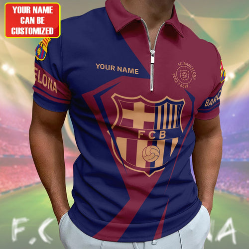 Personalized Barca 3D Full Printing Set , Barca Zip Polo, Shirt , Hoodie , Short , Polo ,hawaii QB021103
