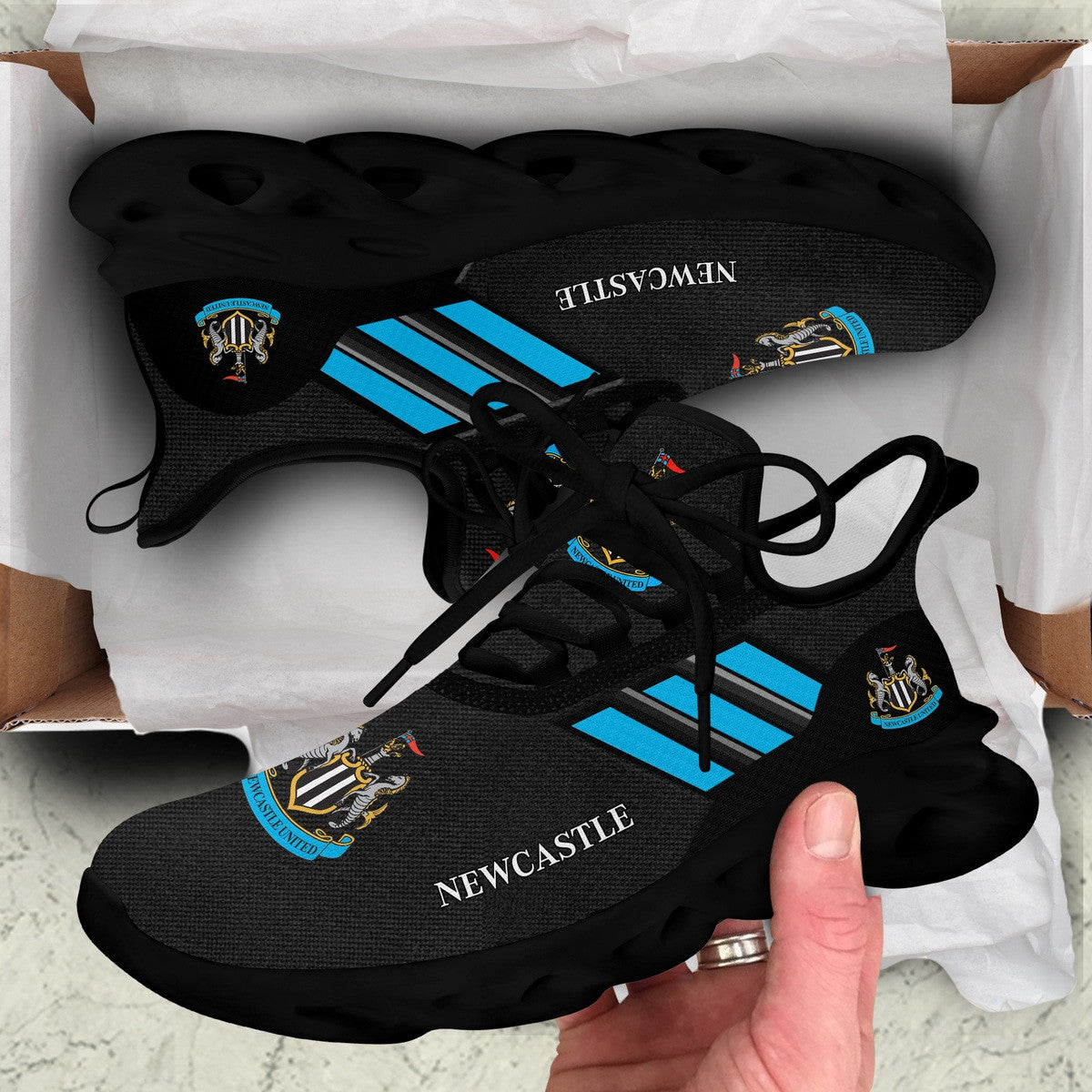 Newcastle United V2 Chunky Custom Sneaker S021107
