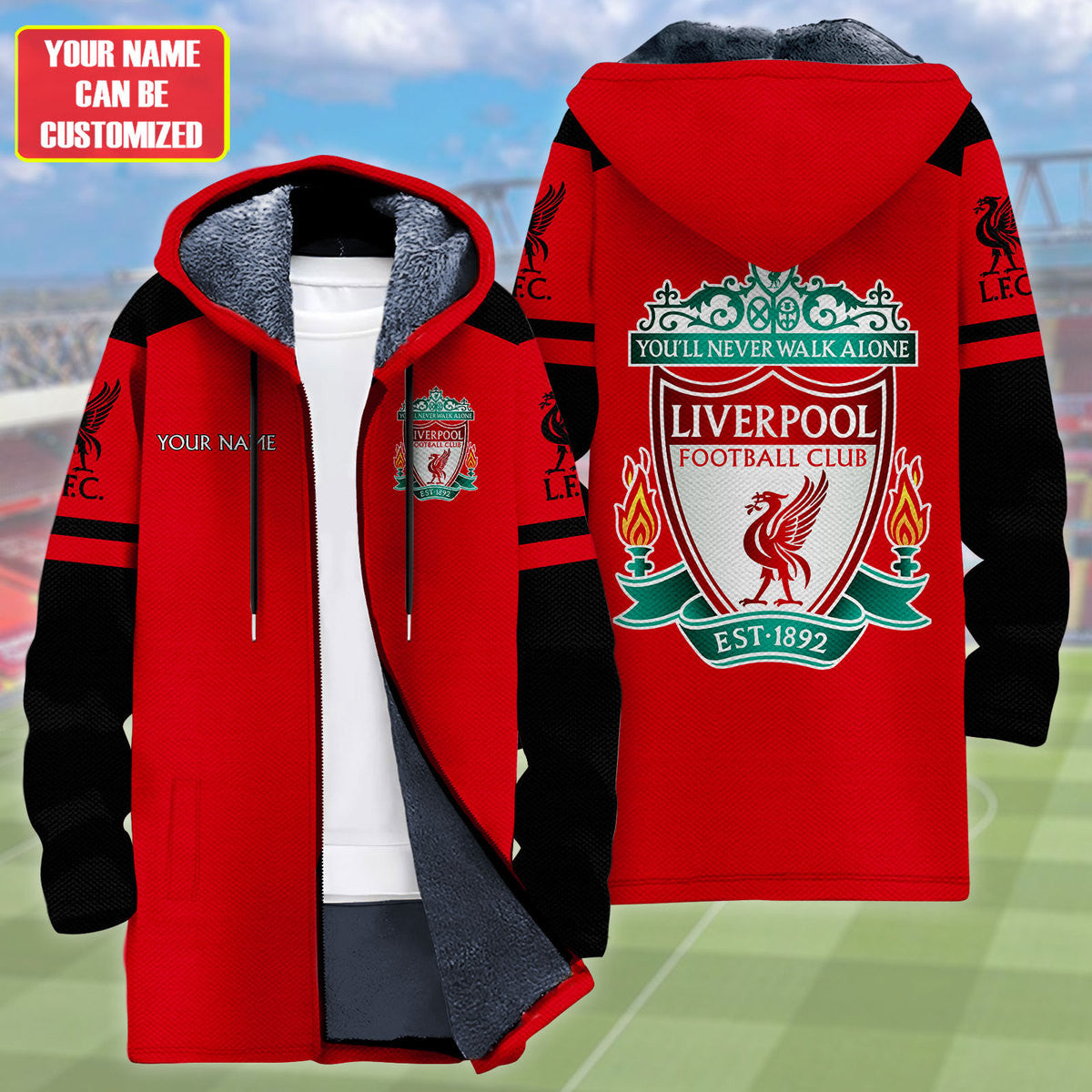 Liverpool Fleece Wind Jacket Q041101