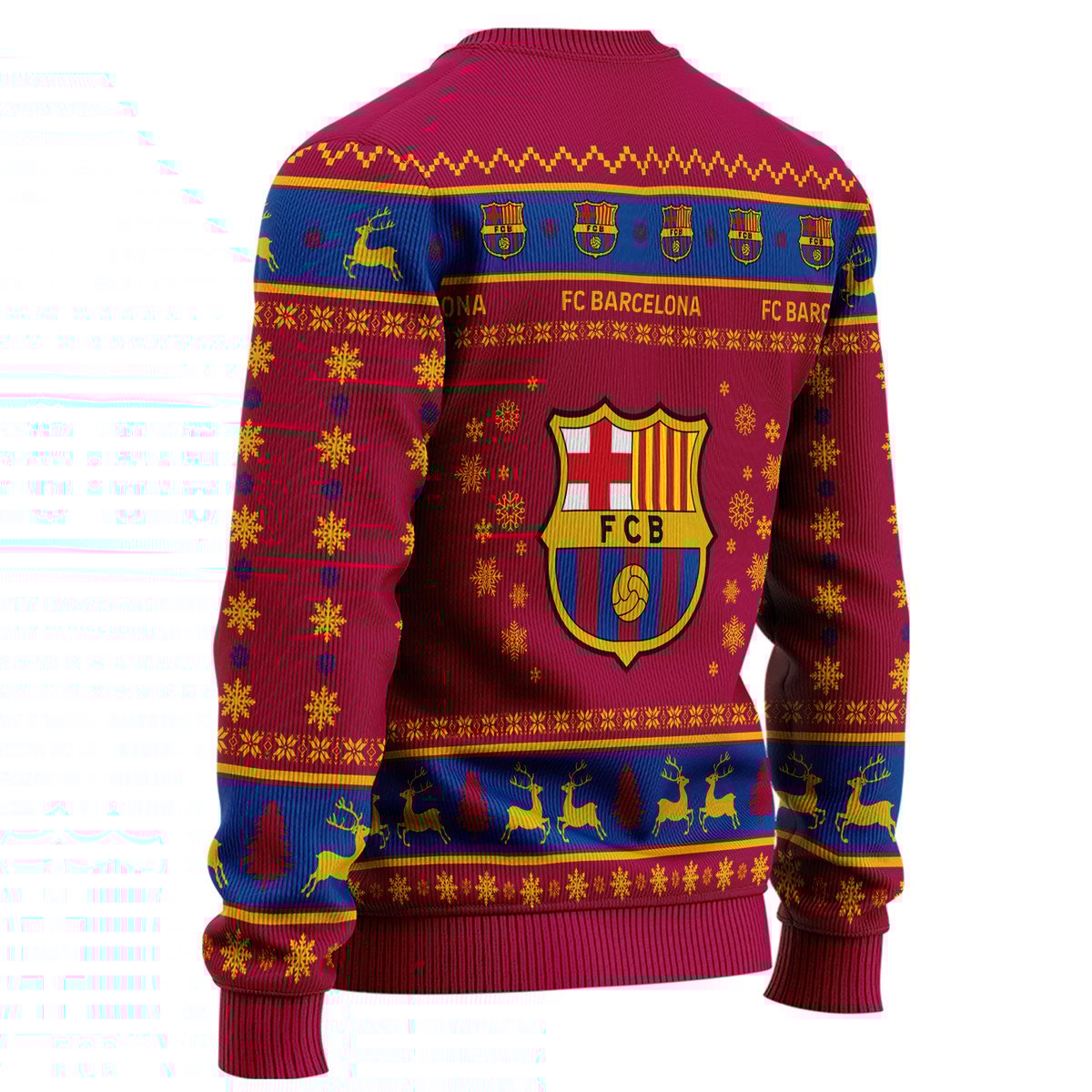 Barça Q7 Ugly Christmas Sweater , Unisex Wool Sweater Q071009
