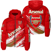 Arsenal Puffer Thermal Stand Collar Jacket QB041102